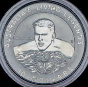 10 долларов 1995 "Живые легенды - Марри Роуз" (Австралия)