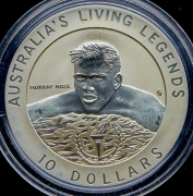 10 долларов 1995 "Живые легенды - Марри Роуз" (Австралия)