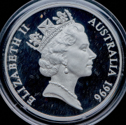 10 долларов 1996 "Южный гладкий кит" (Австралия)