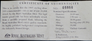 10 долларов 1997 "Черный краснохвостый какаду" (Австралия)
