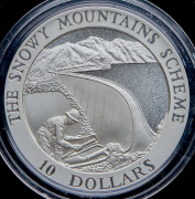 10 долларов 1999 "Гидрокомплекс Сноуи" (Австралия)