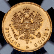 10 марок 1913 (Финляндия) (в слабе) S