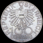 100 шиллингов 1979 "200 лет области Инн" (Австрия)