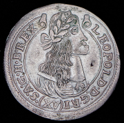 15 крейцеров 1677 (Венгрия) KB