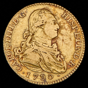 2 скудо 1790 (Испания) M
