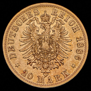 20 марок 1886 (Пруссия) А