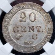 20 сантимов 1812 (Вестфалия) (в слабе) C