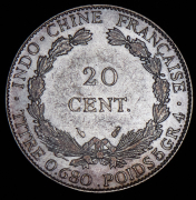 20 сантимов 1937 (Французский Индокитай)