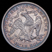 25 центов 1875 (США) без букв