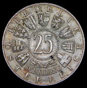 25 шиллингов 1956 "Вольфганг Амадей Моцарт" (Австрия)