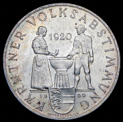 25 шиллингов 1960 "40 лет Каринтийскому референдуму" (Австрия)