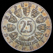 25 шиллингов 1960 "40 лет Каринтийскому референдуму" (Австрия)