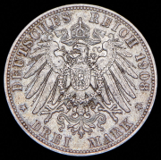3 марки 1908 (Саксония) Е