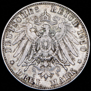 3 марки 1910 (Бавария) D
