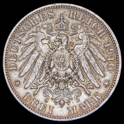 3 марки 1910 (Саксония) Е