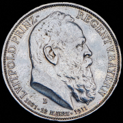 3 марки 1911 "90 лет со дня рождения Луитпольда Баварского" (Бавария) D