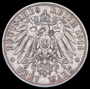 3 марки 1911 (Саксония) Е