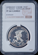 3 марки 1913 "100-летие победы над Наполеоном" (Пруссия) (в слабе)