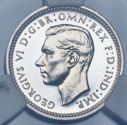 3 пенса 1940 (Великобритания) (в слабе) (Maundy money)