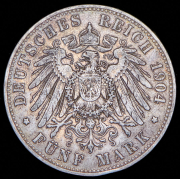5 марок 1904 (Пруссия) A