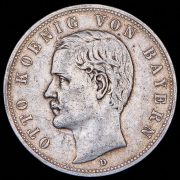 5 марок 1907 (Бавария) D