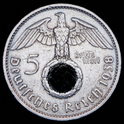 5 марок 1938 (Германия) A