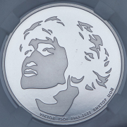 5000 франков 2022 "60 лет со дня рождения Виктора Цоя" (Чад) (в слабе)