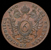 6 крейцеров 1800 (Австрия) S