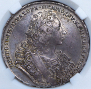 Рубль 1729 (в слабе)