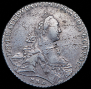Рубль 1768 ММД-ЕI