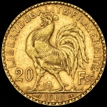 20 франков 1905 (Франция) А
