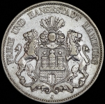 5 марок 1901 (Гамбург) J