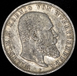 5 марок 1904 (Вюртемберг) F