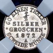 1/2 гроша 1872 (Пруссия) (в слабе)