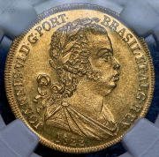 1/2 песо 1822 (Португалия) (в слабе)