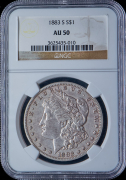 1 доллар 1883 (США) (в слабе)