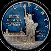 1 доллар 1986 "100 лет Статуе Свободы" (США)
