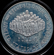 1 доллар 1987 "200 лет Конституции США" (США)