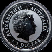 1 доллар 1999 "Год кролика" (Австралия)