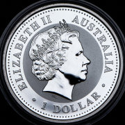 1 доллар 2005 "Год петуха" (Австралия)