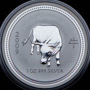 1 доллар 2007 "Год быка" (Австралия)