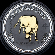 1 доллар 2007 "Год быка" (Австралия)