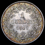 1 гульден 1841 (Вюртемберг)