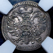 1 крейцер 1639-1655 (Регенсбург) (в слабе)