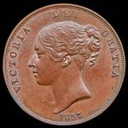 1 пенни 1839 (Великобритания)