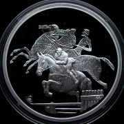 10 евро 2004 "XXVIII летние Олимпийские Игры  Афины 2004 - Конный спорт" (Греция)