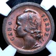 10 сентаво 1930 (Кабо-Верде) (в слабе)