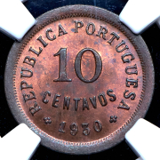 10 сентаво 1930 (Кабо-Верде) (в слабе)