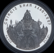 100 тенге 2008 "Великие полководцы - Чингисхан" (Казахстан)