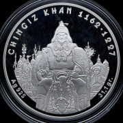 100 тенге 2008 "Великие полководцы - Чингисхан" (Казахстан)